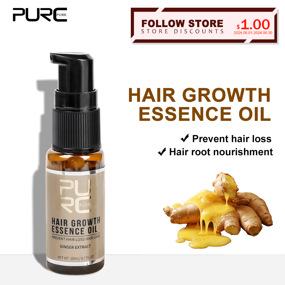 Hair Care Near Me - PURC Hair Growth Oil Ginger &