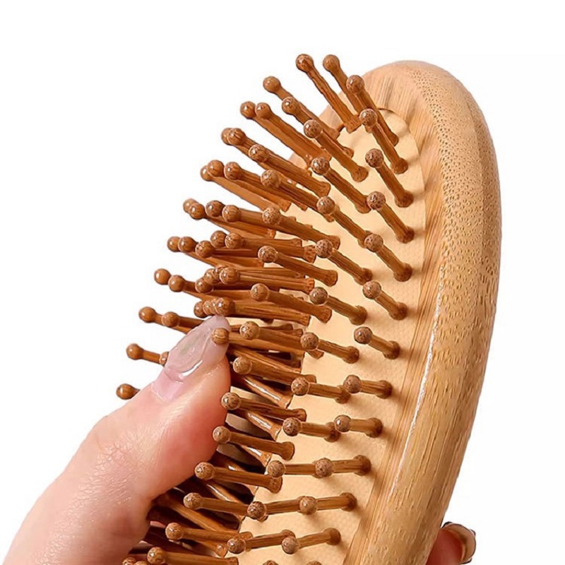 Personalize Custom Wood Air Cu - đánh giá và giá Bamboo Hair Brush
