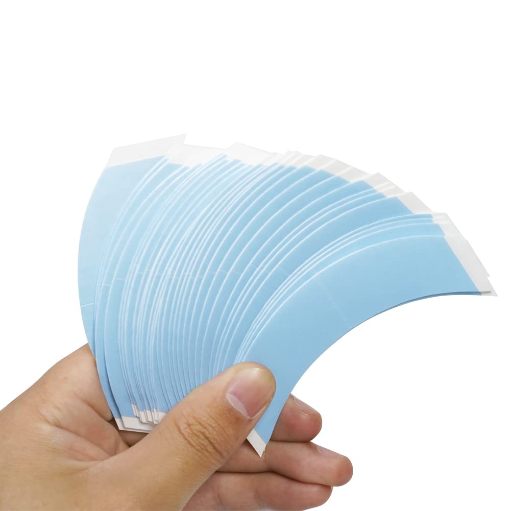 Curved Hair System Tape 36pcs  - đánh giá và giá Hair Extension Tape In