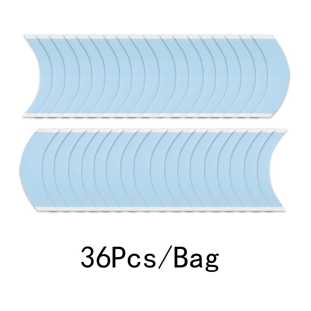 Curved Hair System Tape 36pcs  - đánh giá và giá Hair Extension Tape In