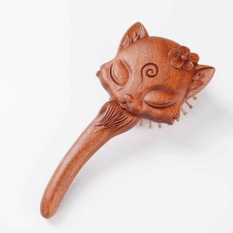 1 piece of flower fox airbag c - đánh giá và giá Bamboo Hair Brush