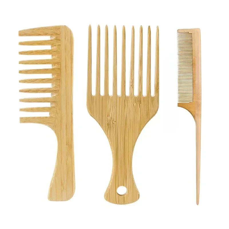 1Pcs Natural Bamboo Wooden Hai - đánh giá và giá Bamboo Hair Brush