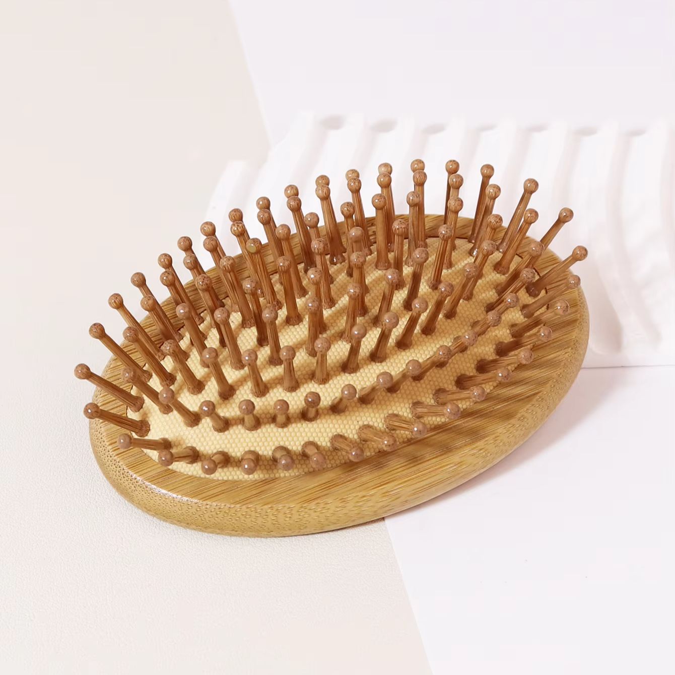 1pc Bamboo Brush Anti-Static A - đánh giá và giá Bamboo Hair Brush
