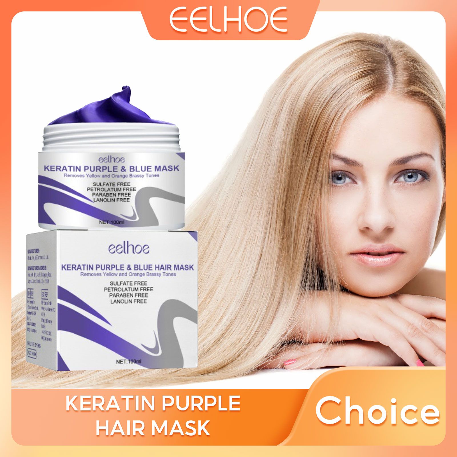 Straightening Hair Mask Kerati - đánh giá và giá Hair Care Natural Products
