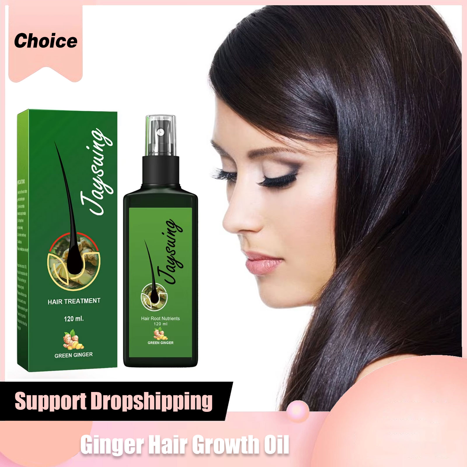 Fast Ginger Hair Growth Spray  - đánh giá và giá Hair Care Hair Serum
