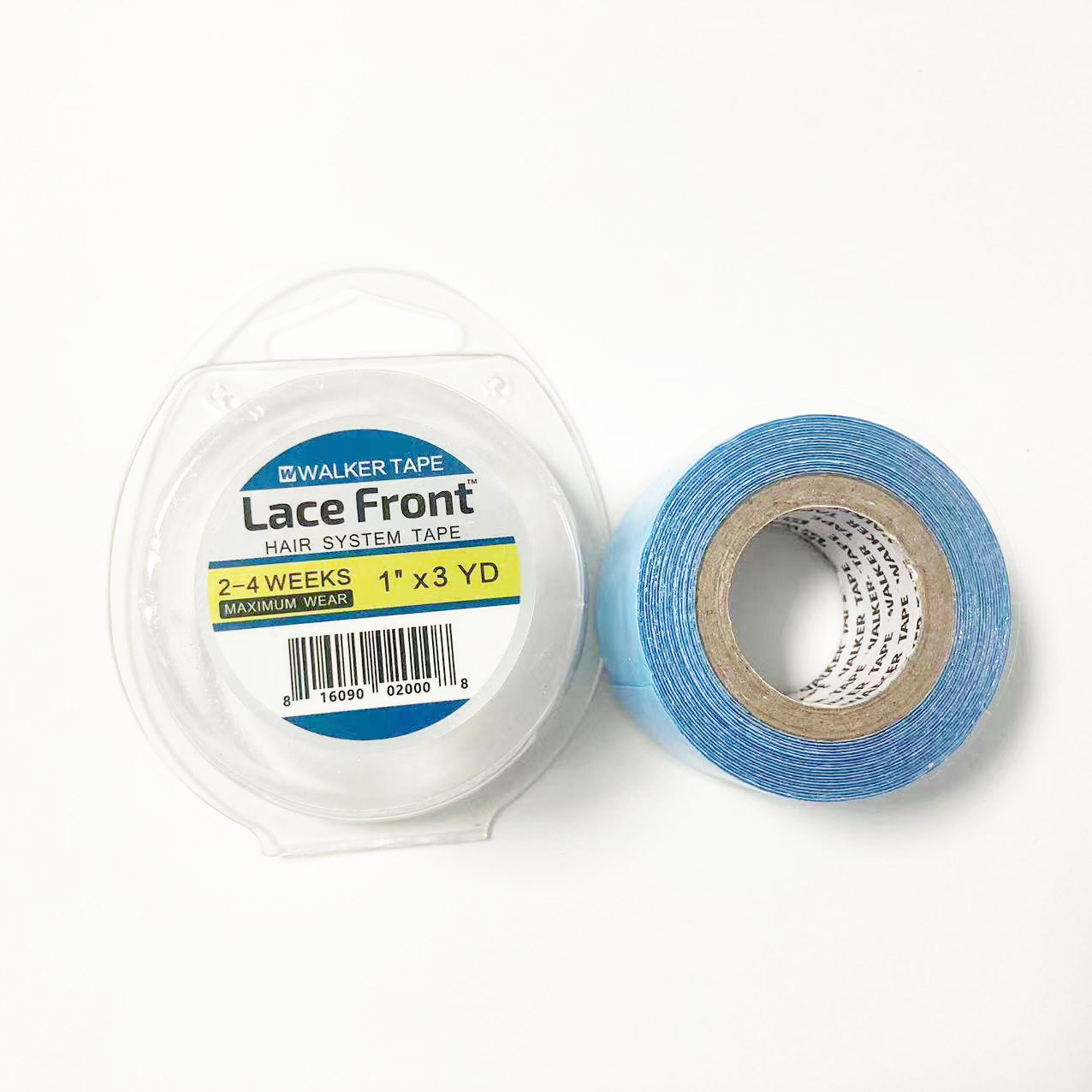 1 Roll 3 Yard Blue Lace Front  - đánh giá và giá Hair Extension Tape In