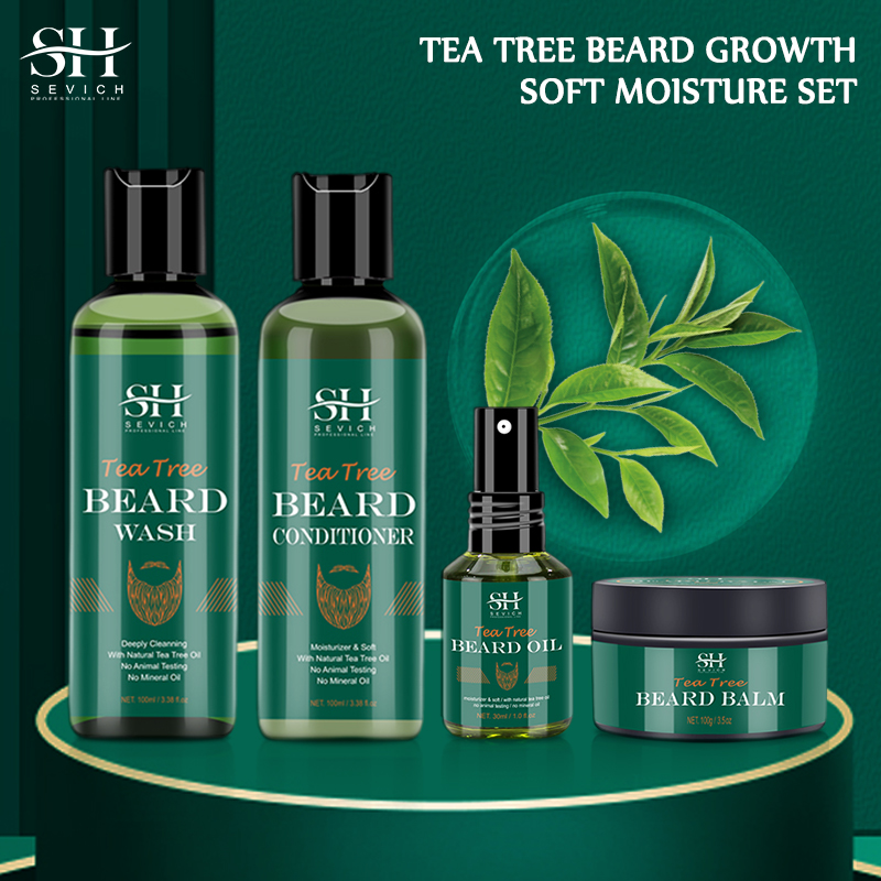 Sevich Tea Tree Beard Care Ser - đánh giá và giá Hair Care Near Me