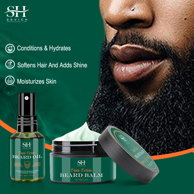 Sevich Tea Tree Beard Care Ser - đánh giá và giá Hair Care Near Me