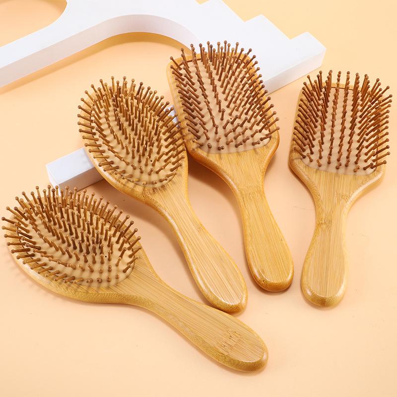 {MAX-66} Natural Bamboo Paddle - đánh giá và giá Bamboo Hair Brush