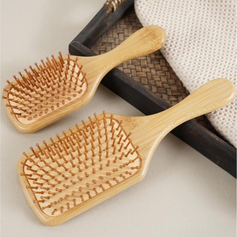 {MAX-66} Natural Bamboo Paddle - đánh giá và giá Bamboo Hair Brush