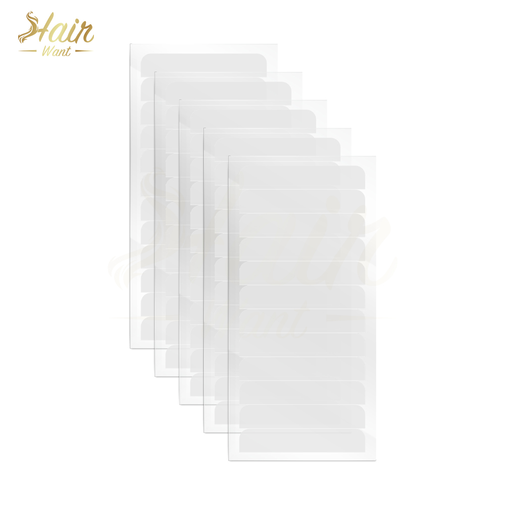 Hair Want 60Tabs Single-Sided  - đánh giá và giá Hair Extension Tape In