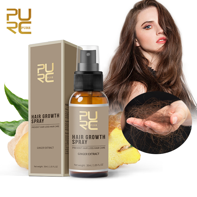 PURC Ginger Hair Spray Root St - đánh giá và giá Hair Care Hair Serum
