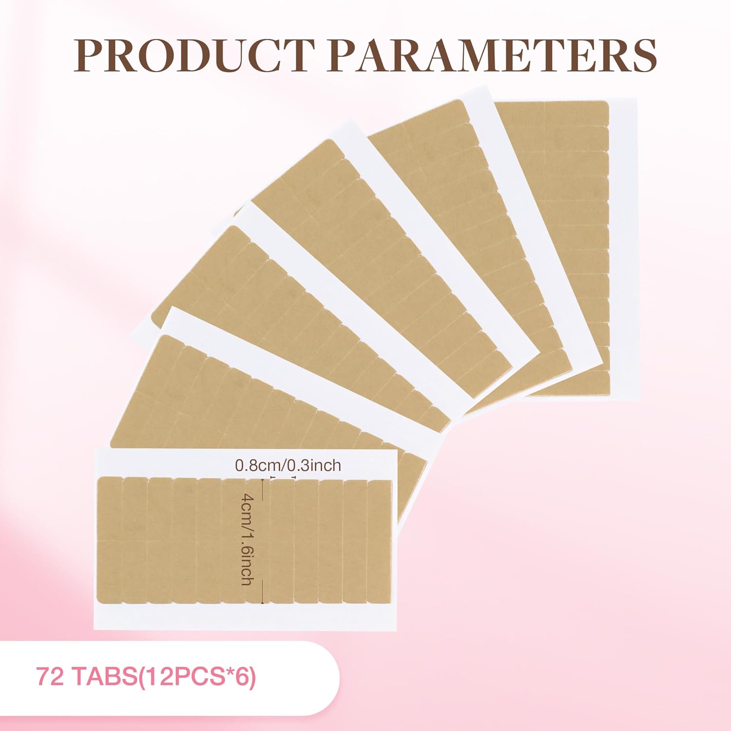 72Tabs(6sheets）Hair Extension  - đánh giá và giá Hair Extension Tape In