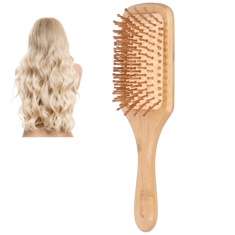 Gentle Bamboo Hairbrush Bamboo - đánh giá và giá Bamboo Hair Brush
