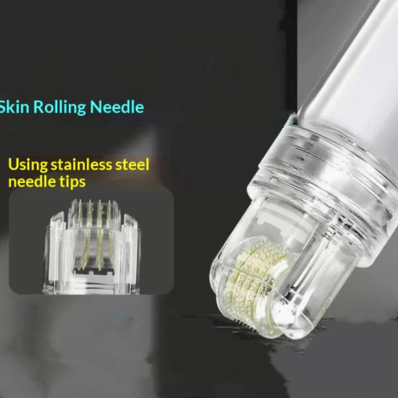 128 Pins Microneedle Derma Rol - đánh giá và giá Hair Care Hair Serum