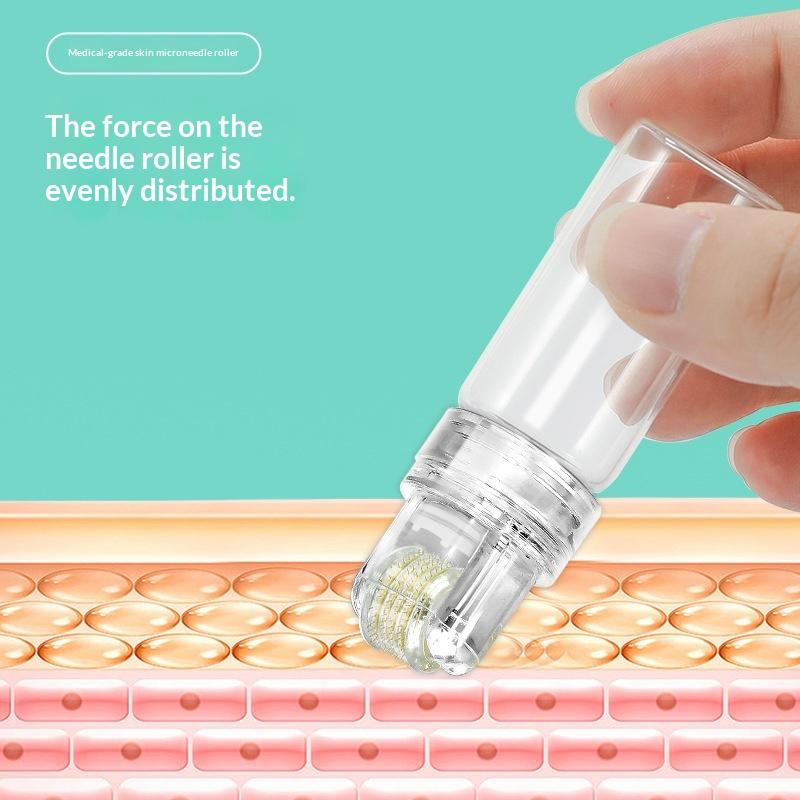 128 Pins Microneedle Derma Rol - đánh giá và giá Hair Care Hair Serum
