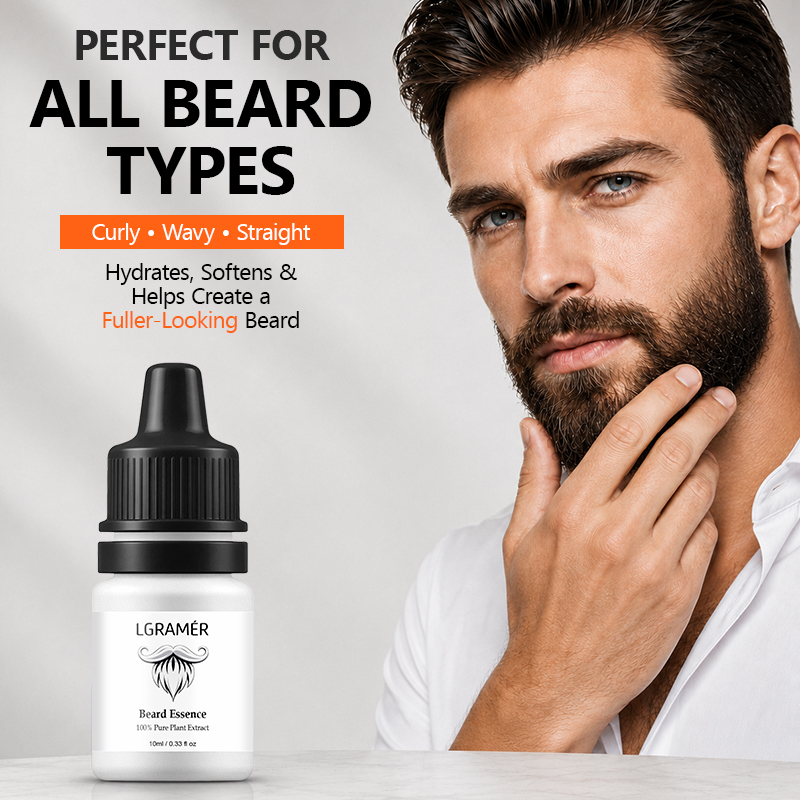 Men's Beard Growth Serum Nouri - đánh giá và giá Hair Care Hair Serum