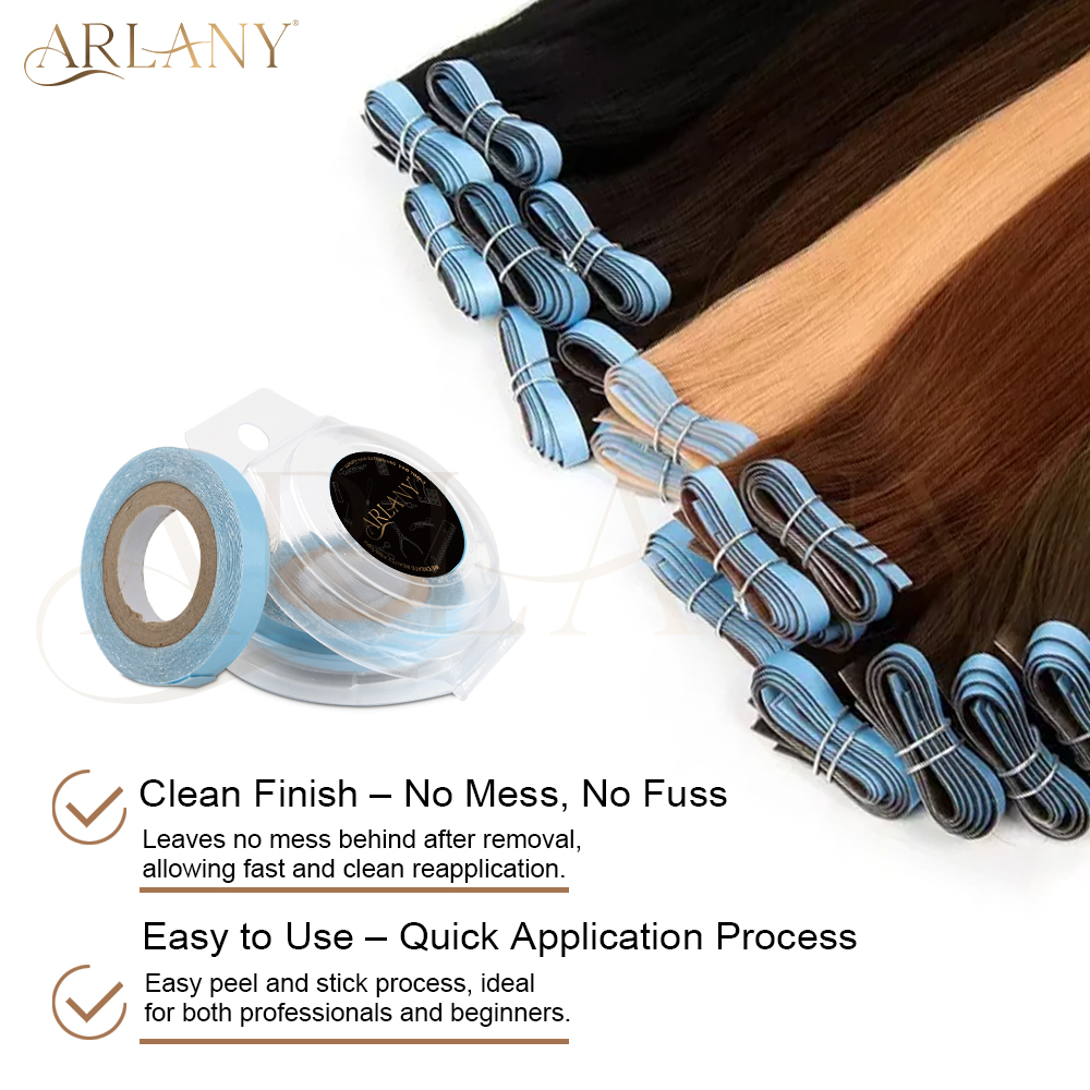 ARLANY 3Yards Double Sided Tap - đánh giá và giá Hair Extension Tape In
