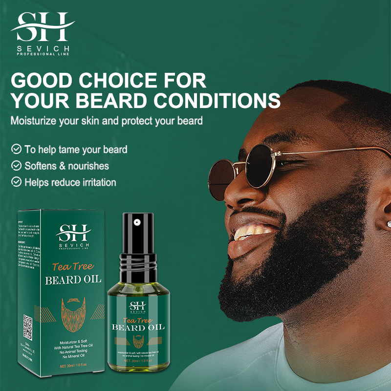 Tea Tree Beard Oil Set For Men - đánh giá và giá Hair Care Natural Products