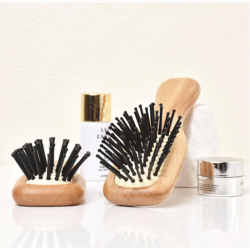 Bamboo And Wood Hair Brush, Po - đánh giá và giá Bamboo Hair Brush