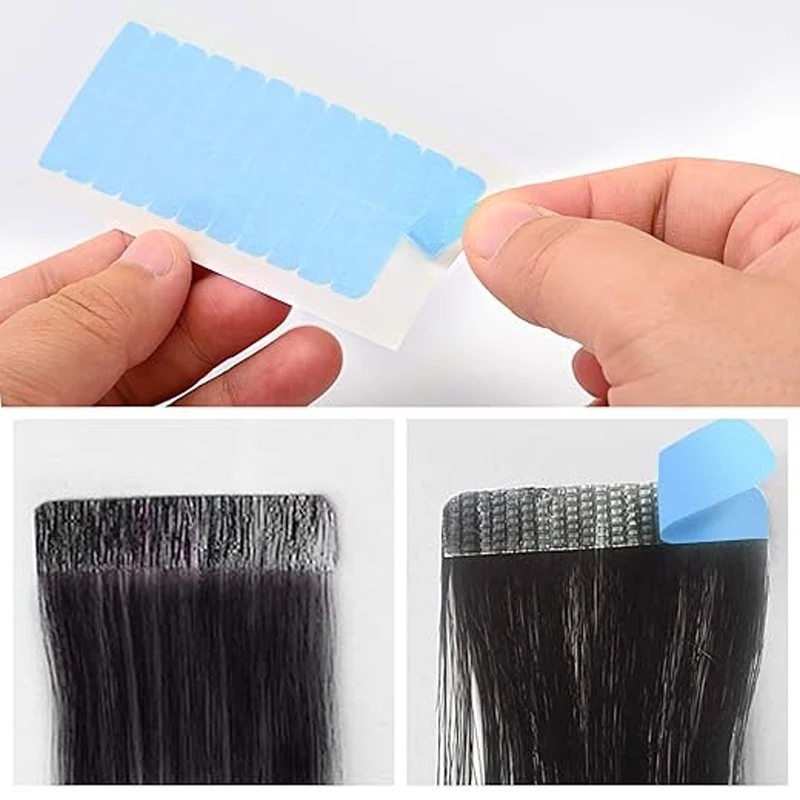 Double Sided Replacement Adhes - đánh giá và giá Hair Extension Tape In