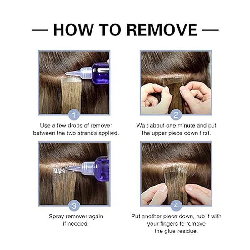 Double Sided Replacement Adhes - đánh giá và giá Hair Extension Tape In