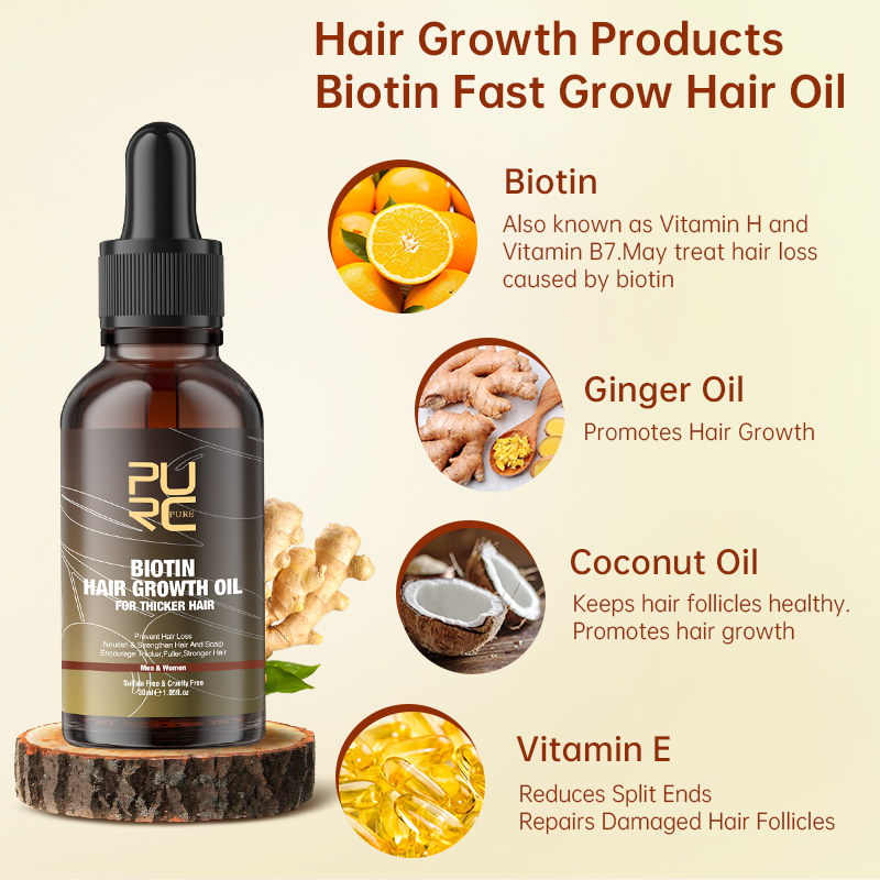 PURC Biotin Hair Growth Oil Sh - đánh giá và giá Hair Care Near Me