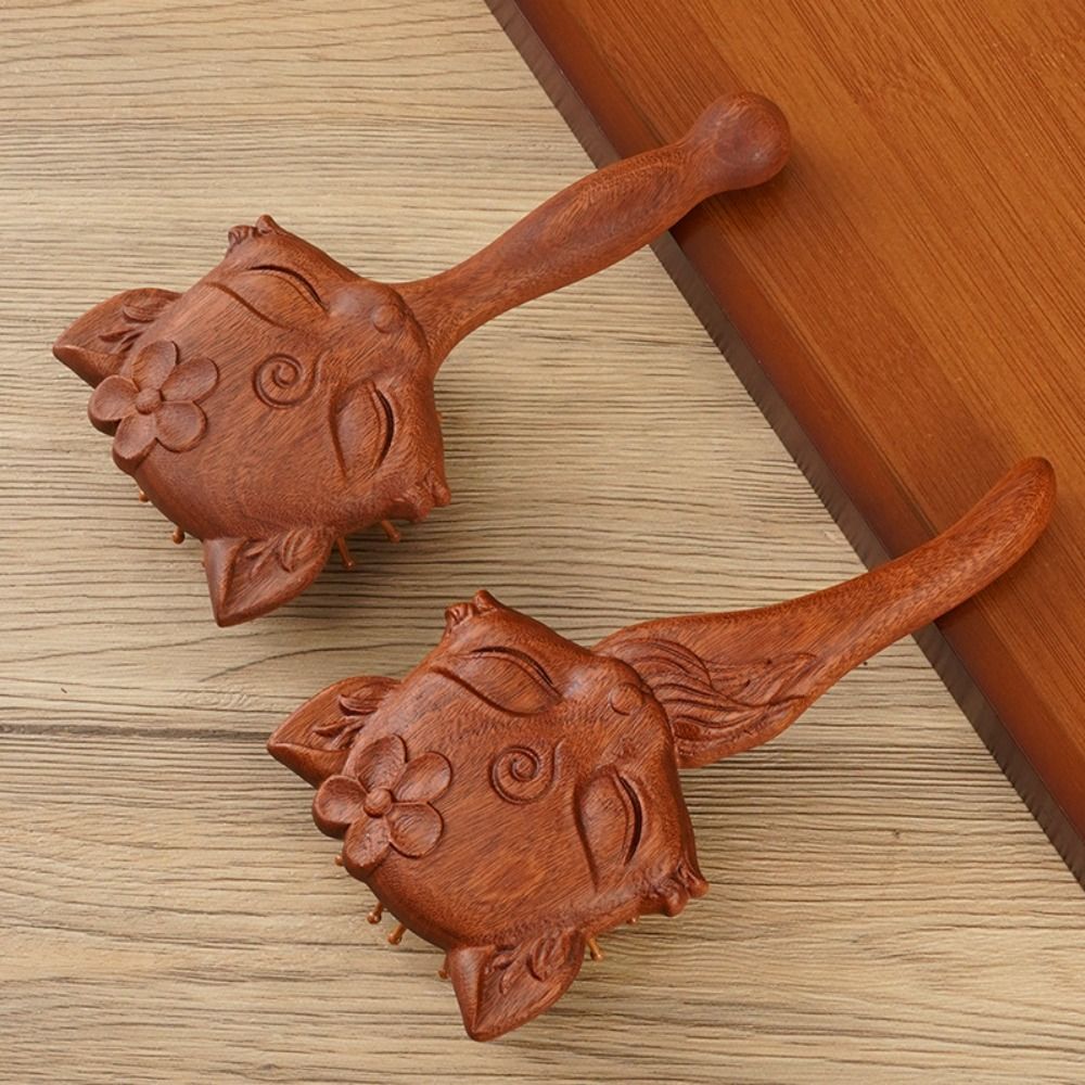 Handheld Animal Shape Air Bag  - đánh giá và giá Bamboo Hair Brush