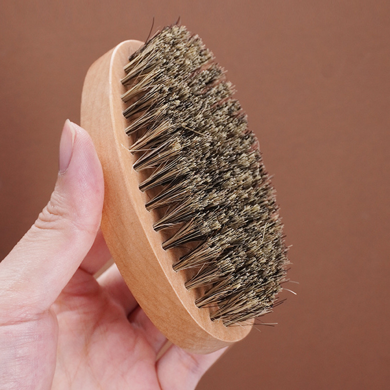 Natural Boar Bristle Beard Bru - đánh giá và giá Bamboo Hair Brush
