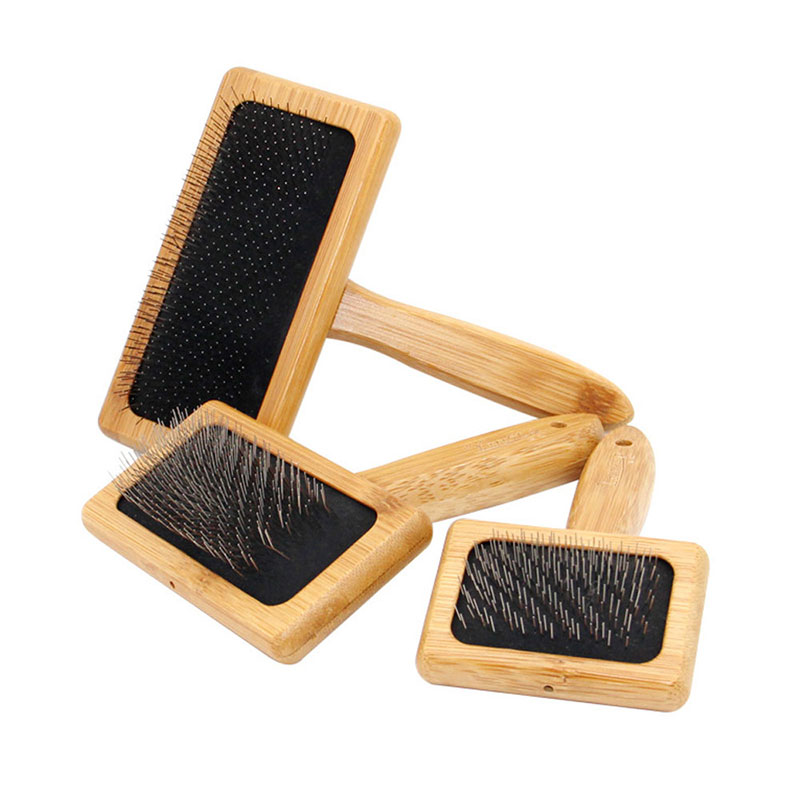 Pet Dog Brush Bamboo Comb Shed - đánh giá và giá Bamboo Hair Brush